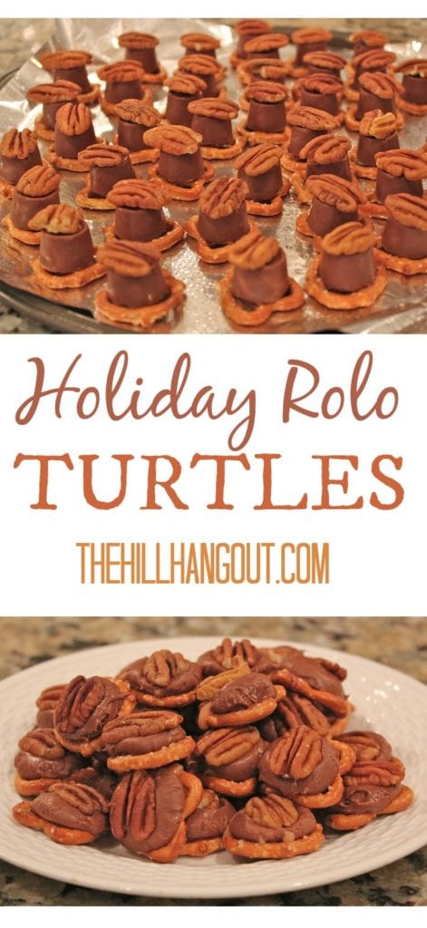 Holiday Rolo Turtles