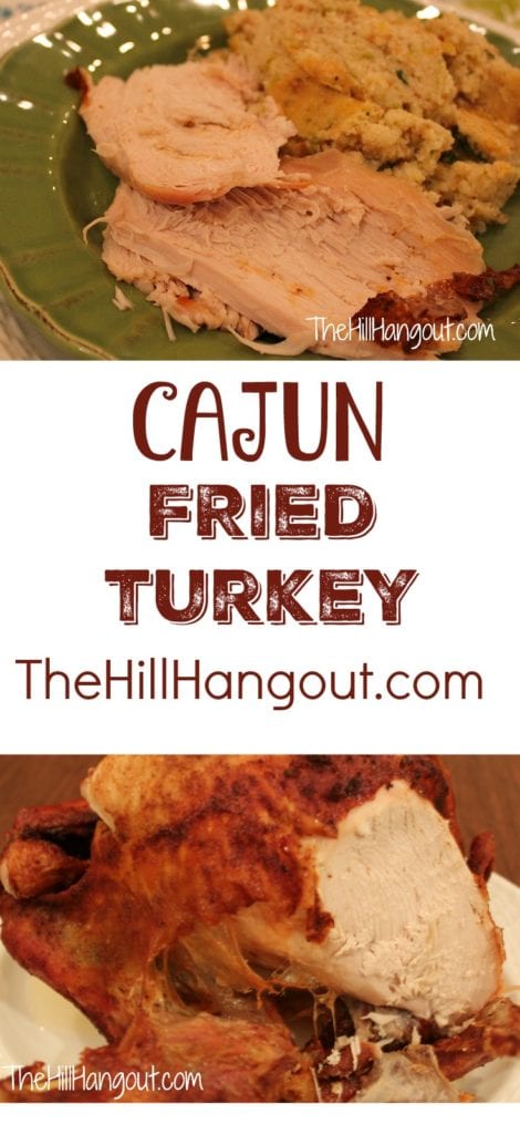 Cajun Fried Turkey from TheHillHangout.com