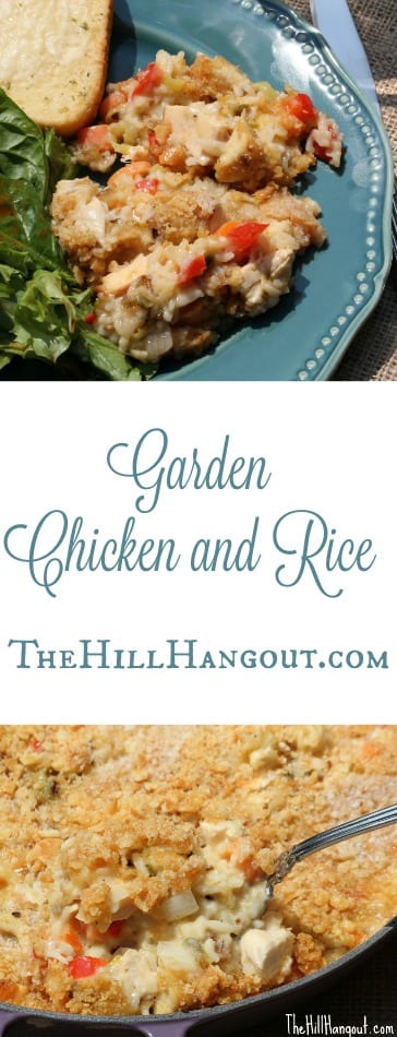 Garden Chicken and Rice from THeHillHangout.com