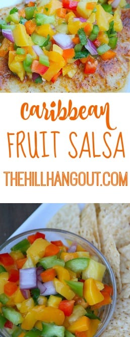 Caribbean Fruit Salsa from TheHillHangout.com