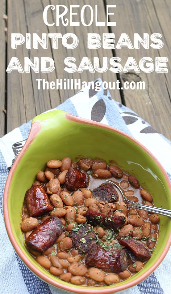 Creole Pinto Beans and Sausage