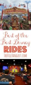 Best of the Best Disney Rides from TheHillHangout.com