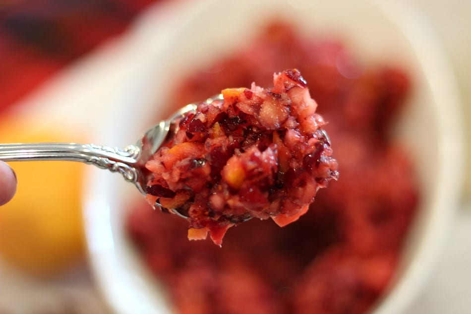 Cranberry Orange Relish from TheHillHangout.com.