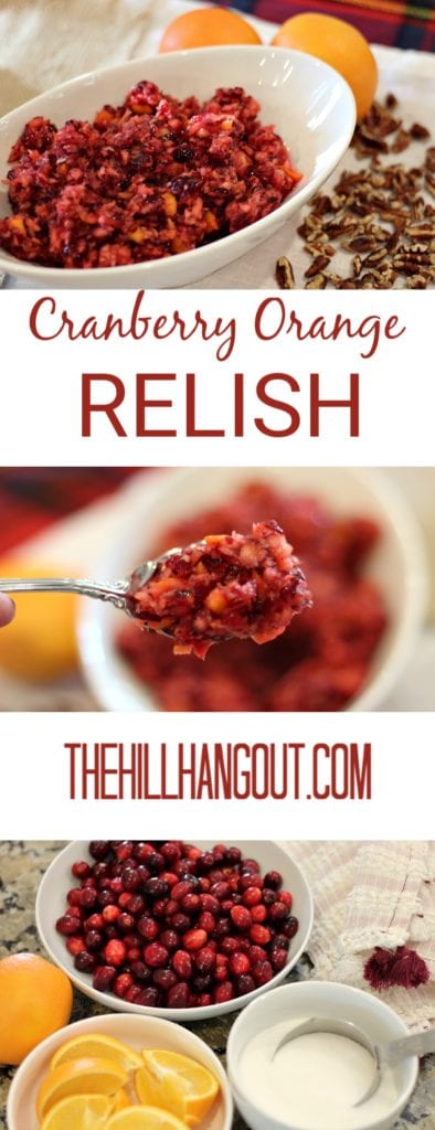 Cranberry Orange Relish from THeHillHangout.com